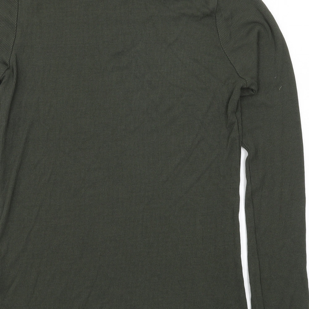 Select Womens Green   Basic T-Shirt Size 12