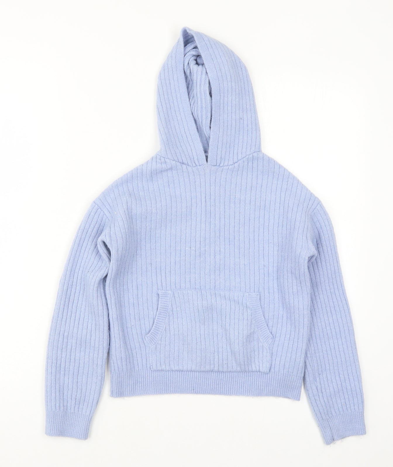 Primark Girls Blue   Pullover Hoodie Size 10-11 Years