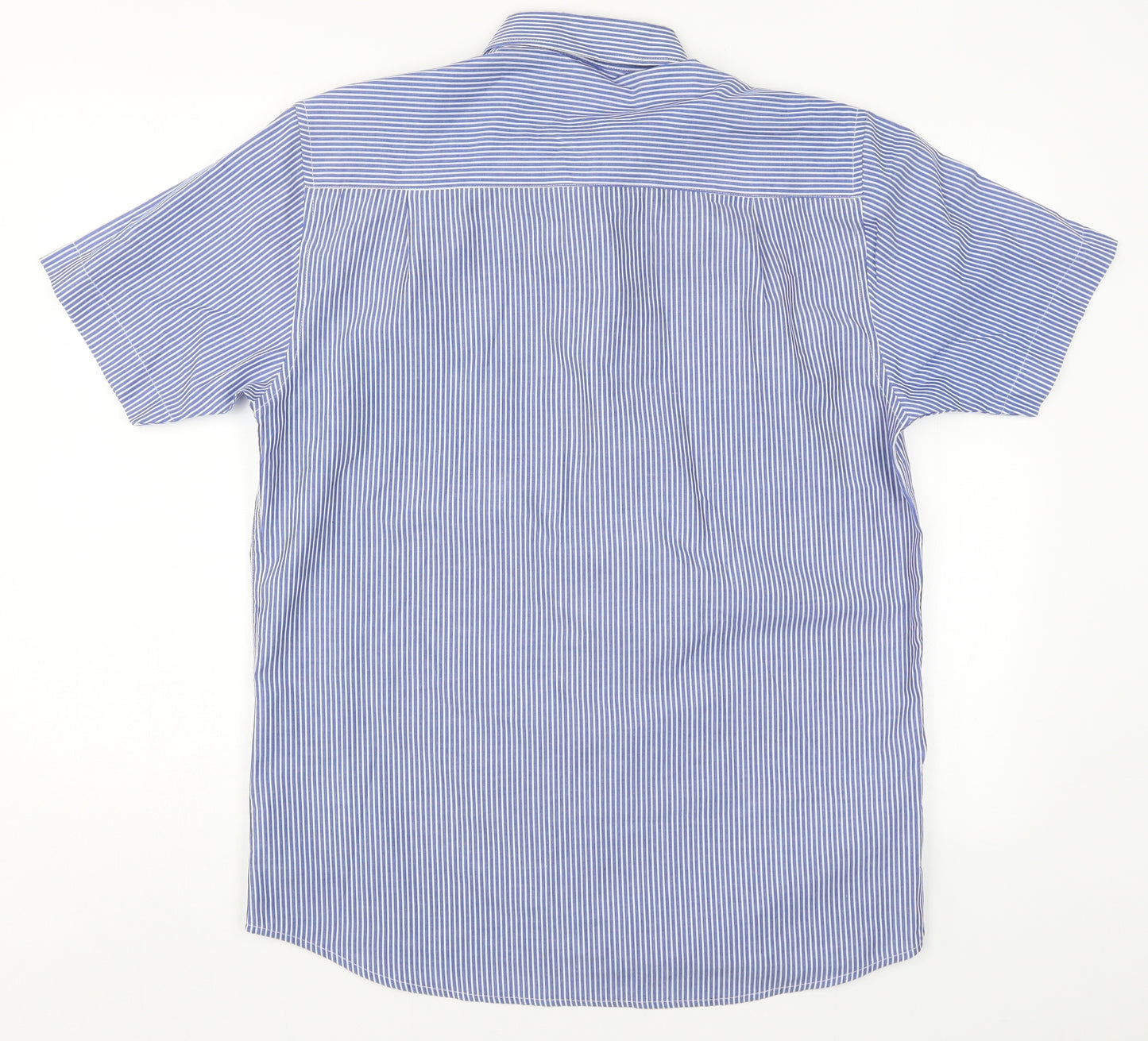 Pierre Cardin Mens Blue Striped   Polo Size M