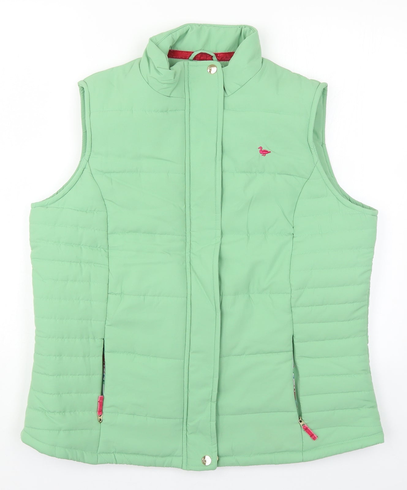 Country Rose Womens Green   Gilet Coat Size M