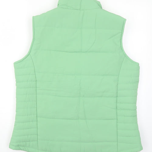 Country Rose Womens Green   Gilet Coat Size M