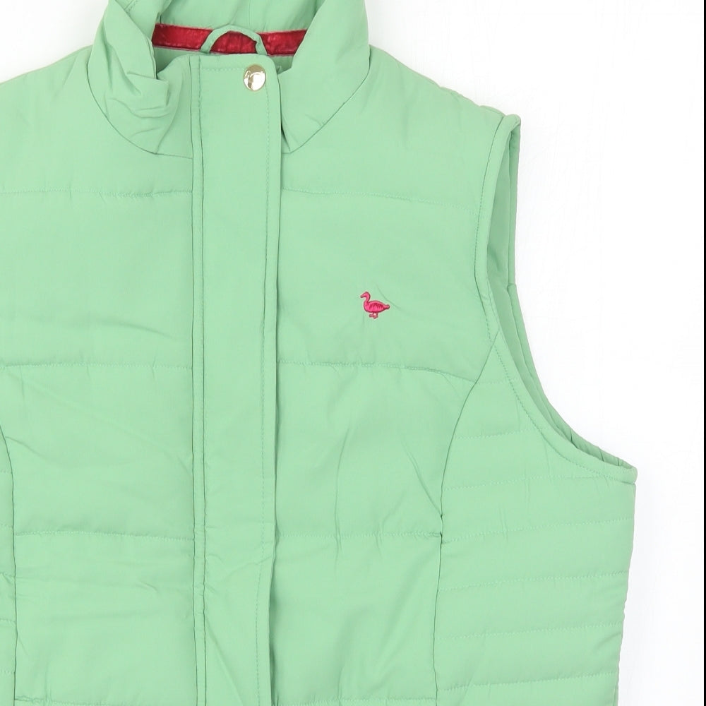 Country Rose Womens Green   Gilet Coat Size M