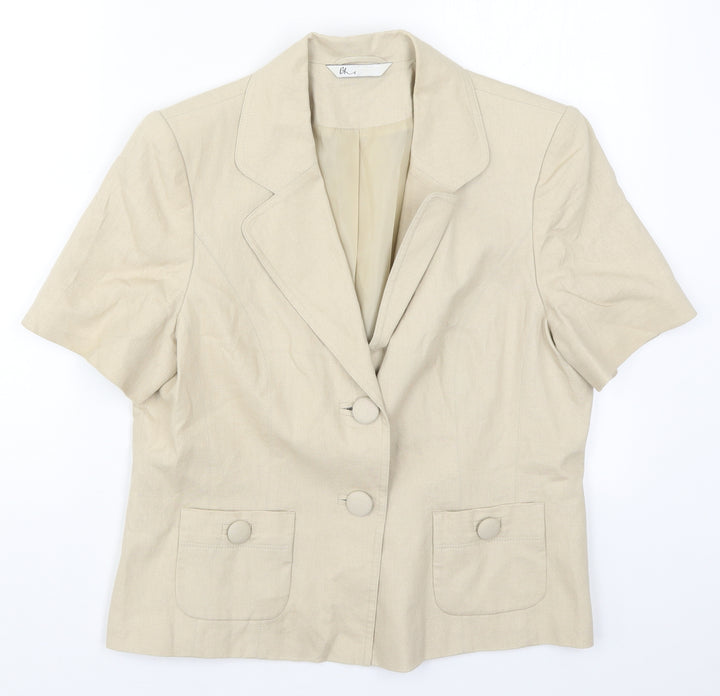 BHS Womens Beige   Jacket  Size 14
