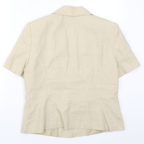 BHS Womens Beige   Jacket  Size 14
