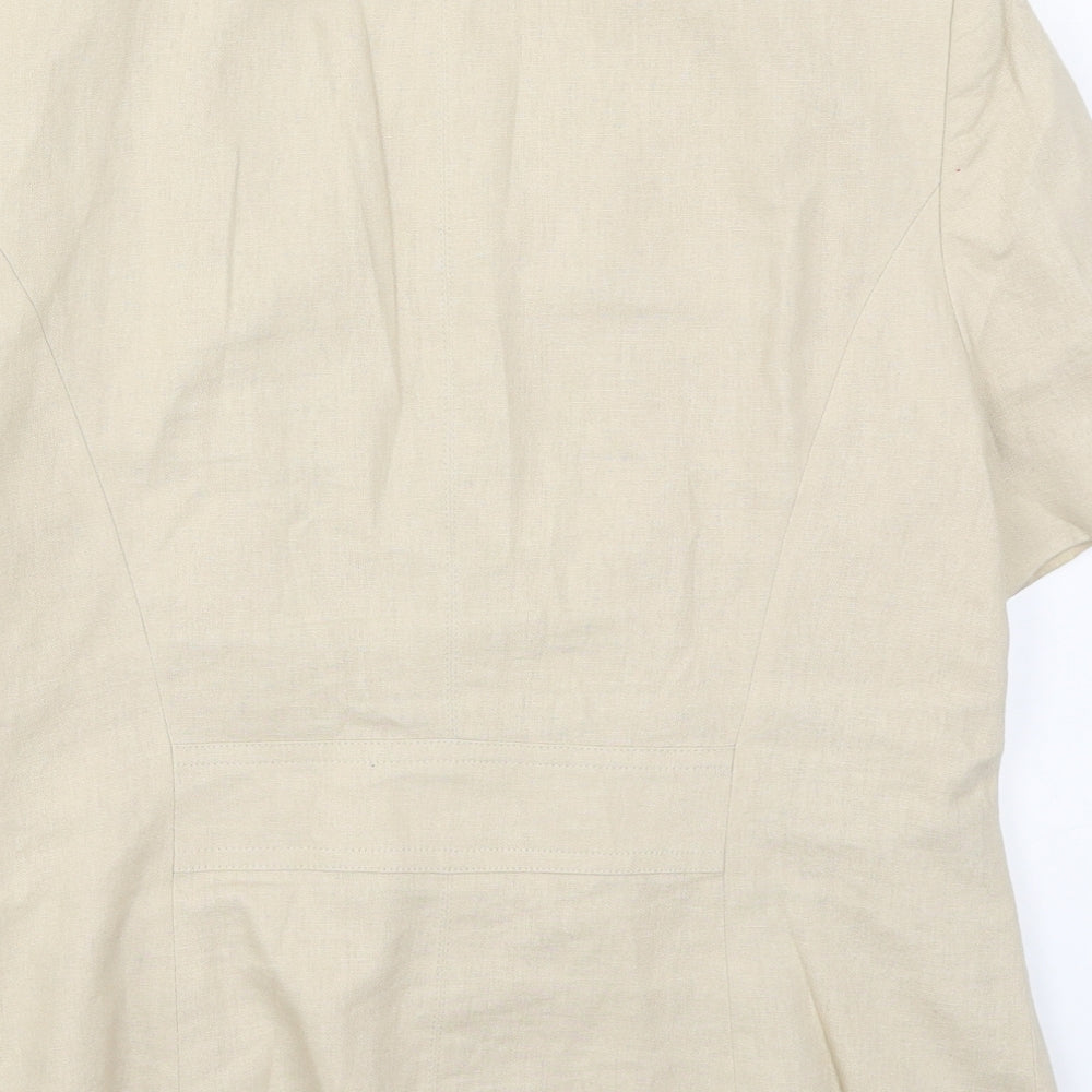 BHS Womens Beige   Jacket  Size 14