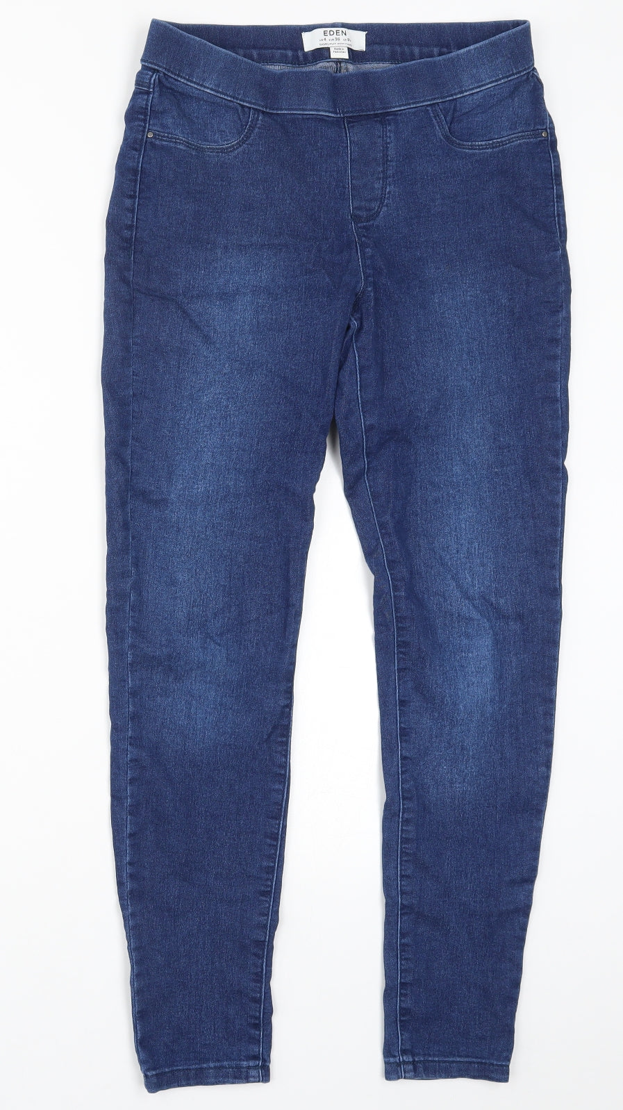 Dorothy Perkins Womens Blue  Denim Jegging Jeans Size 8 L27 in