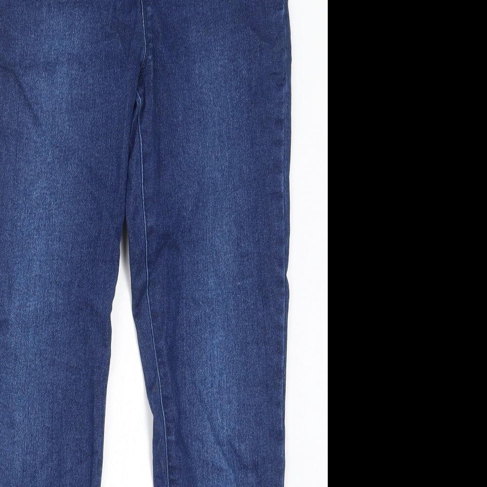 Dorothy Perkins Womens Blue  Denim Jegging Jeans Size 8 L27 in