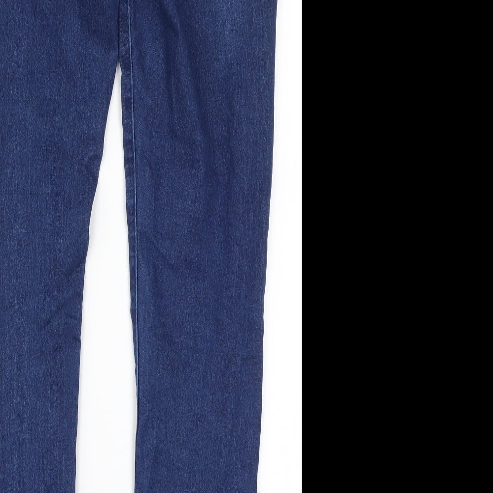 Dorothy Perkins Womens Blue  Denim Jegging Jeans Size 8 L27 in