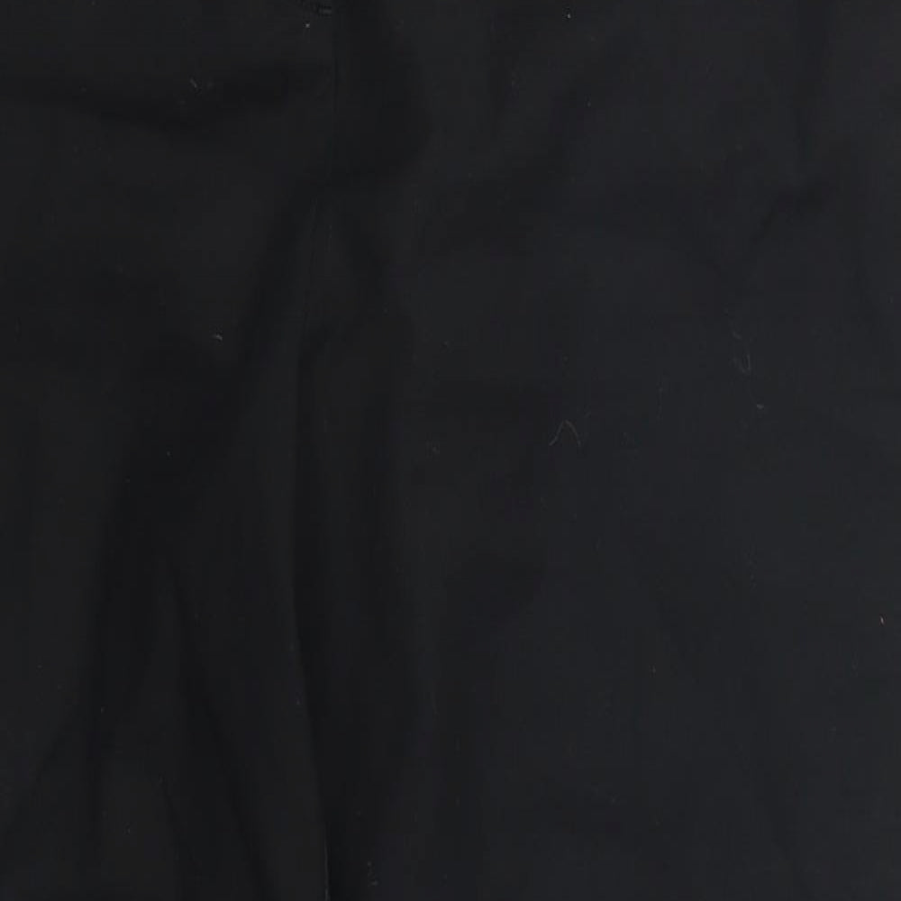 Marks and Spencer Womens Black   Trousers  Size 12 L26 in