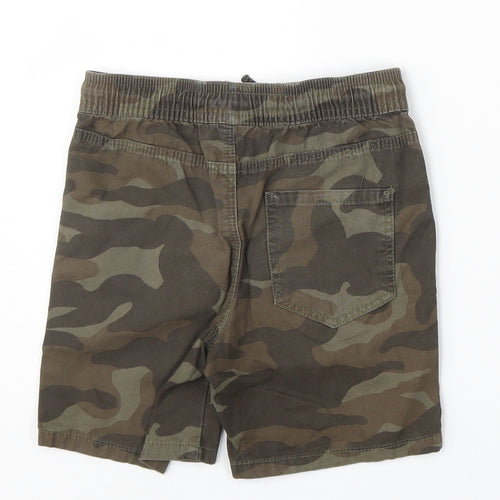 Denim Co Boys Green Camouflage  Bermuda Shorts Size 4-5 Years