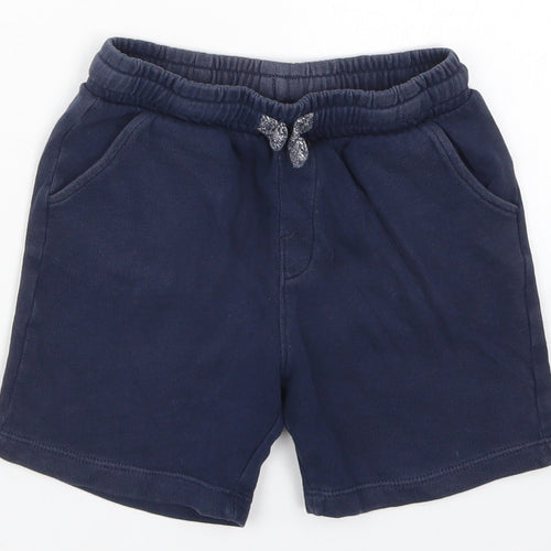 Matalan Boys Blue   Sweat Shorts Size 4-5 Years