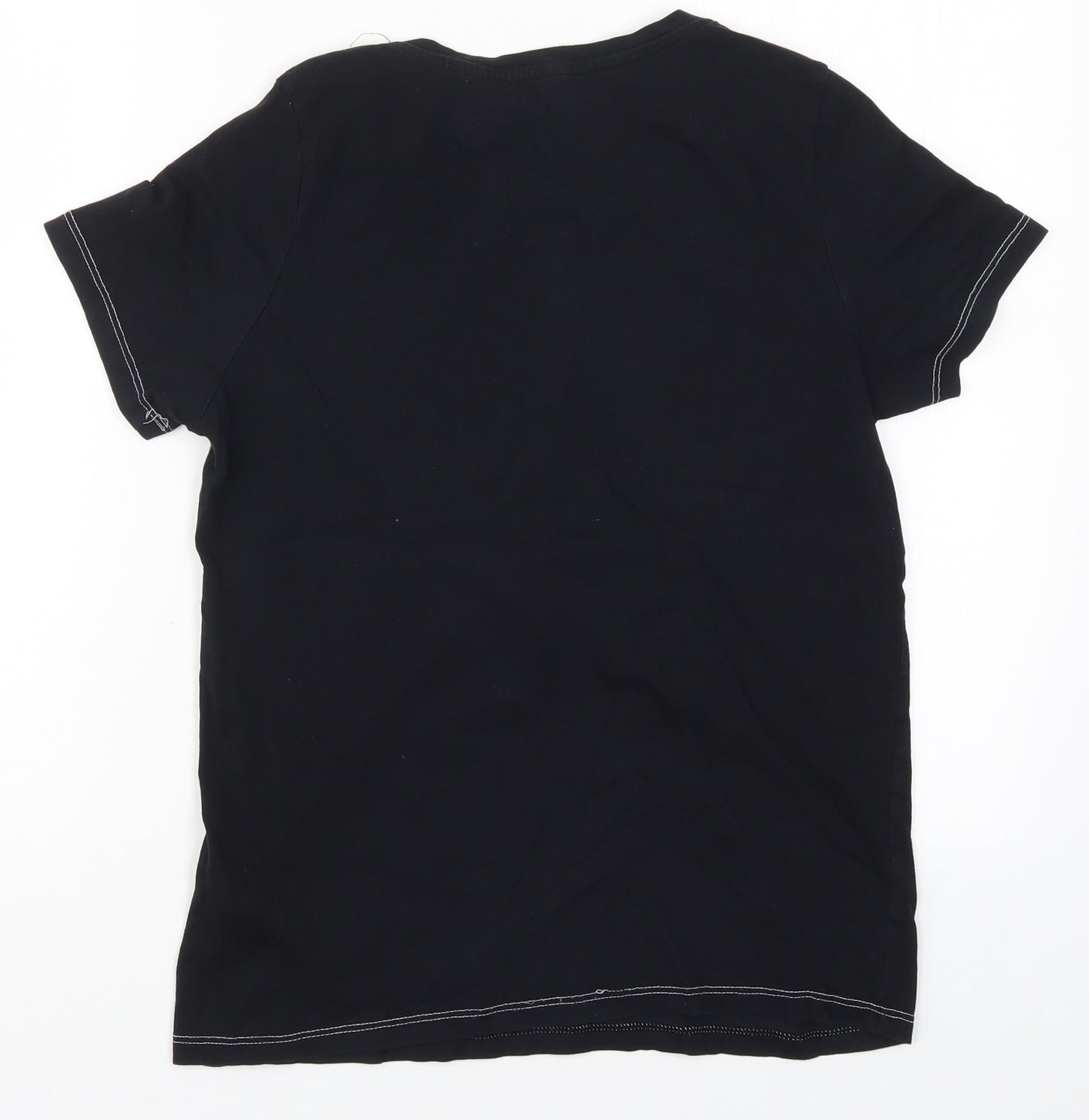 New Look Womens Black   Basic T-Shirt Size 12  - San Diego California