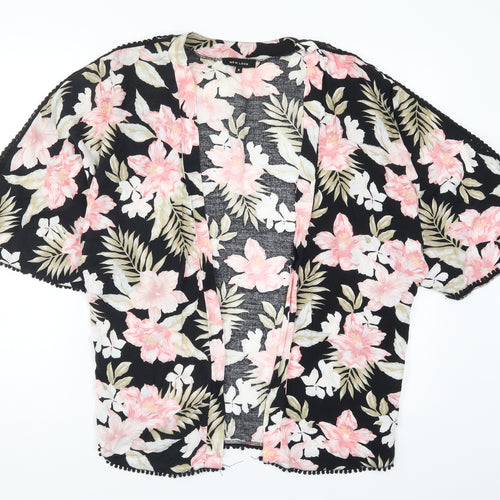New Look Womens Pink Floral  Jacket  Size 8