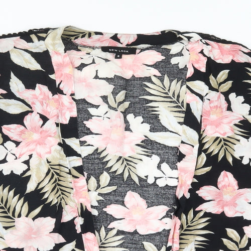 New Look Womens Pink Floral  Jacket  Size 8