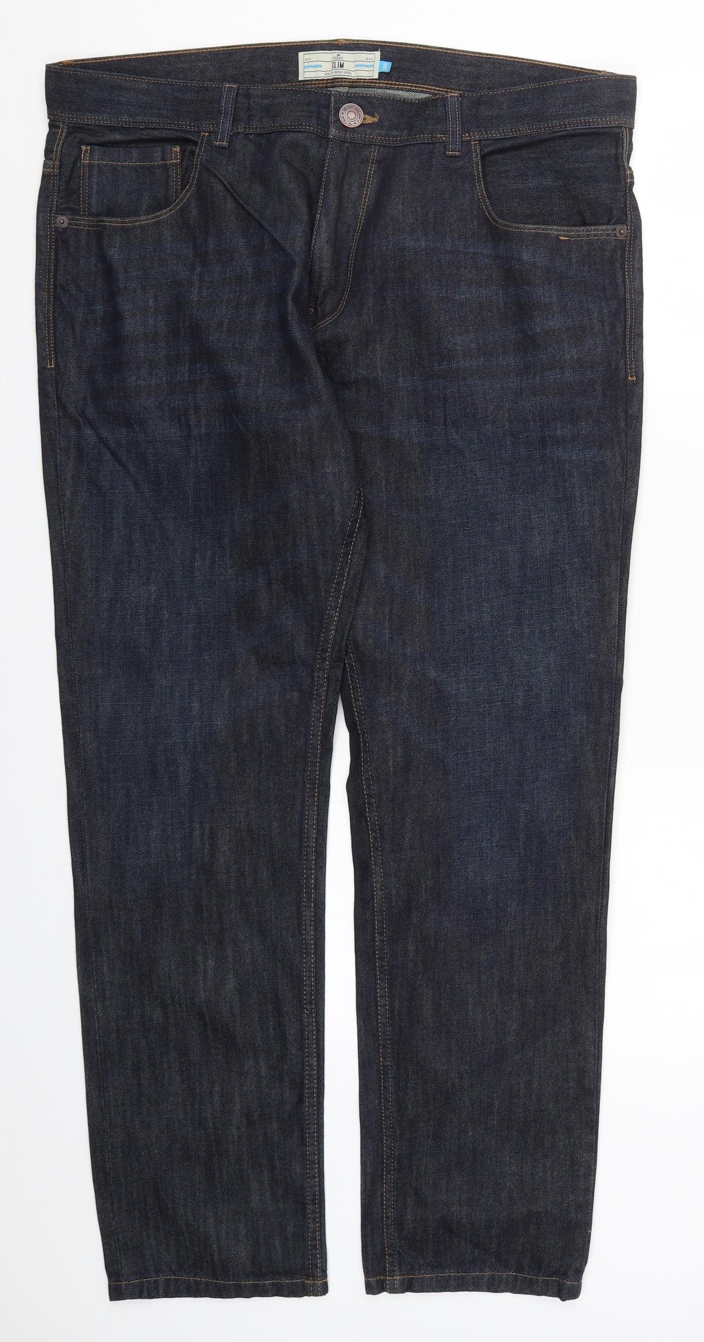 NEXT Mens Blue  Denim Straight Jeans Size 38 L31 in