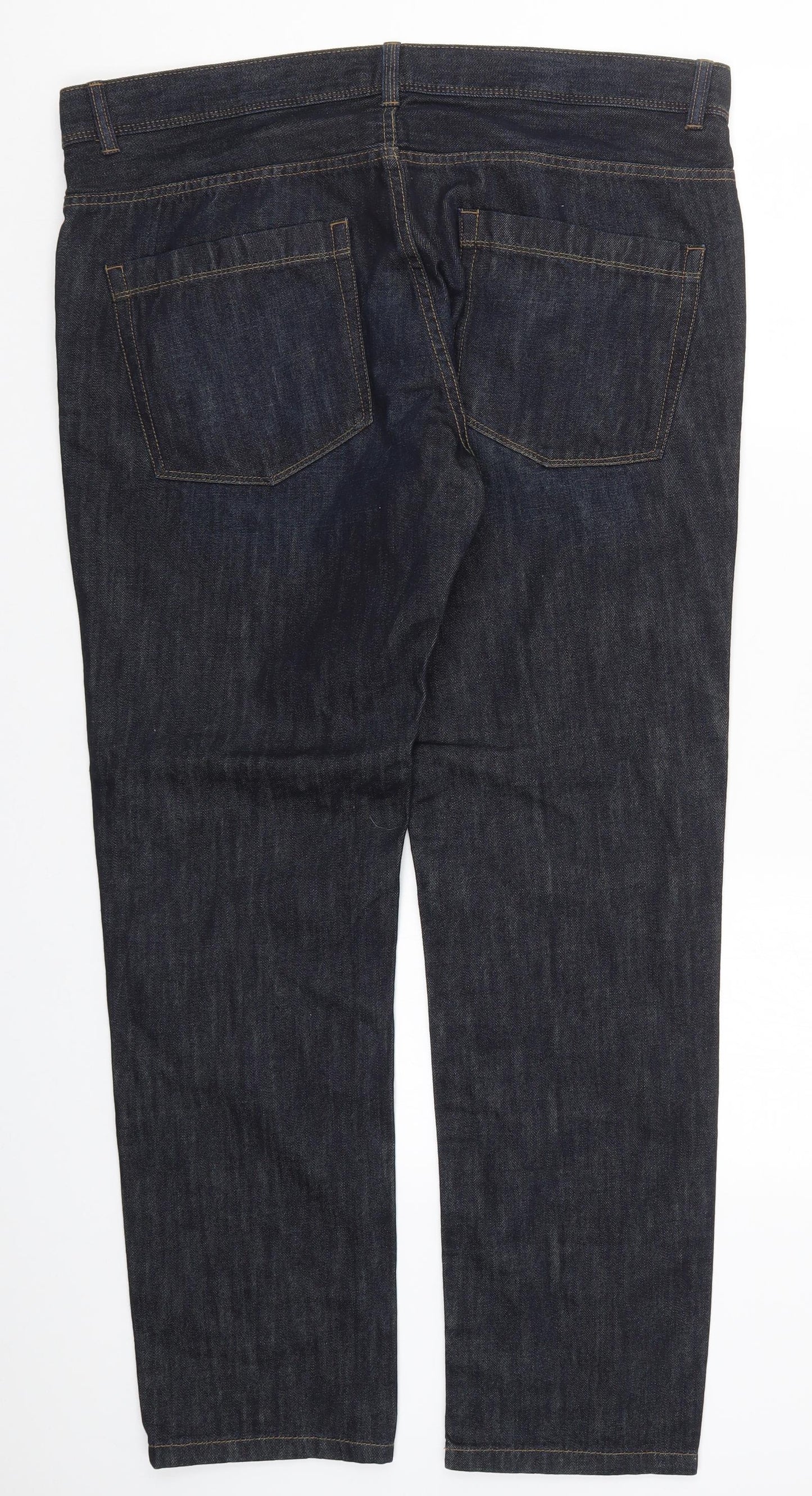 NEXT Mens Blue  Denim Straight Jeans Size 38 L31 in