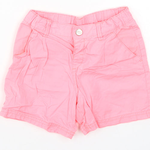 H&M Girls Pink   Bermuda Shorts Size 7 Years