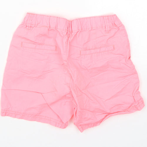 H&M Girls Pink   Bermuda Shorts Size 7 Years