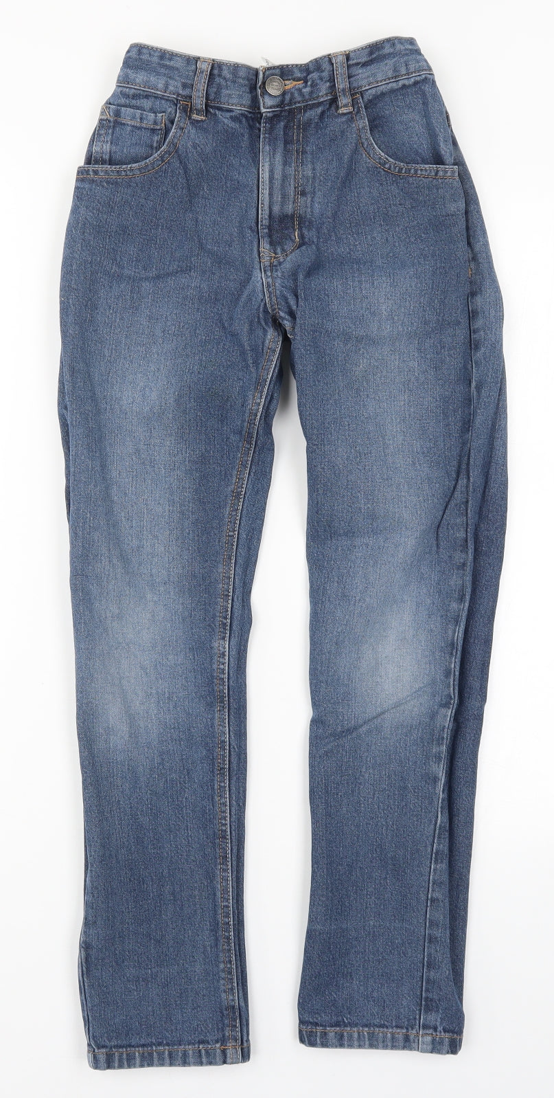 George Boys Blue  Denim Straight Jeans Size 10-11 Years