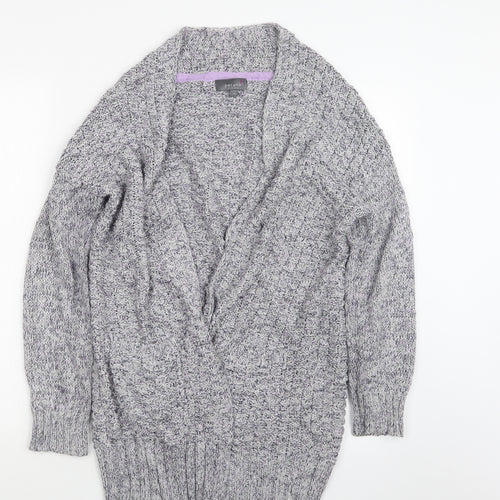 Per Una Womens Blue  Knit Cardigan Jumper Size 10