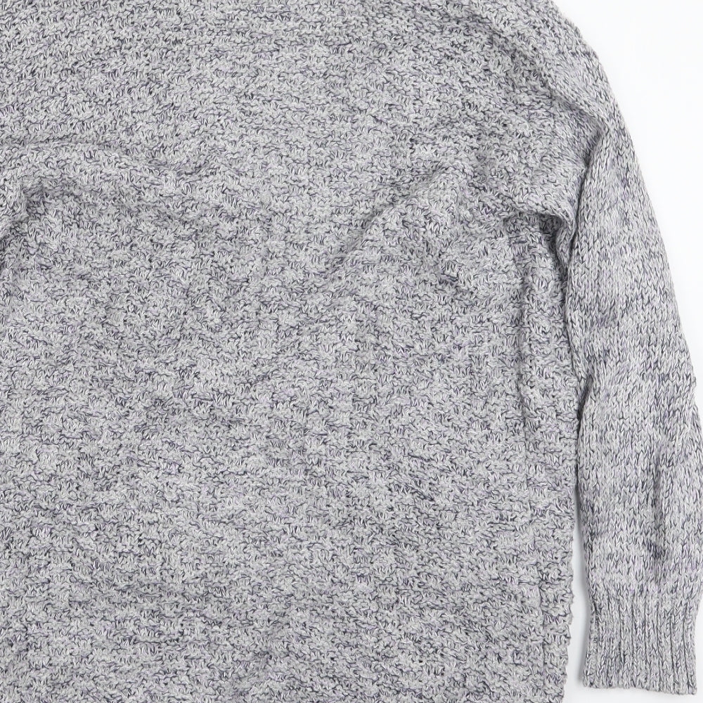 Per Una Womens Blue  Knit Cardigan Jumper Size 10