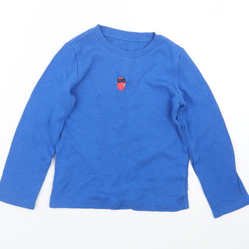 Mothercare Boys Blue   Basic T-Shirt Size 5-6 Years
