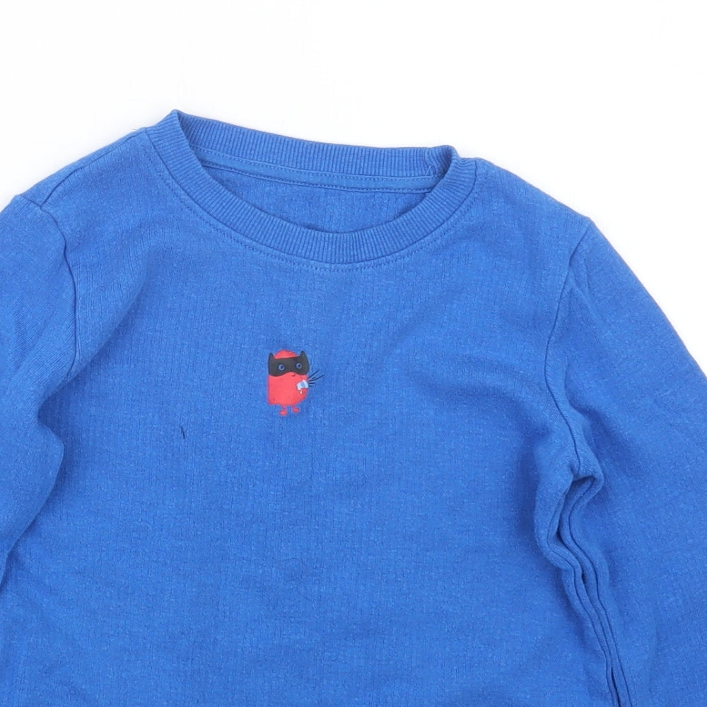 Mothercare Boys Blue   Basic T-Shirt Size 5-6 Years