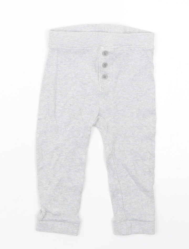 George Boys Grey Capri Trousers Size 12-18 Months