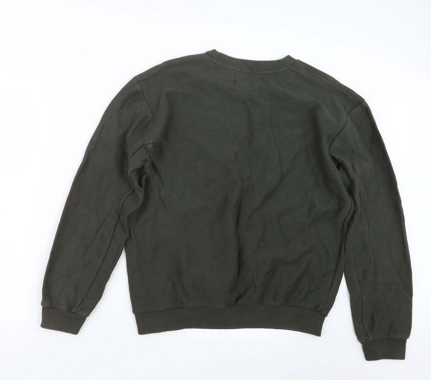 Zara Mens Green   Pullover Jumper Size M