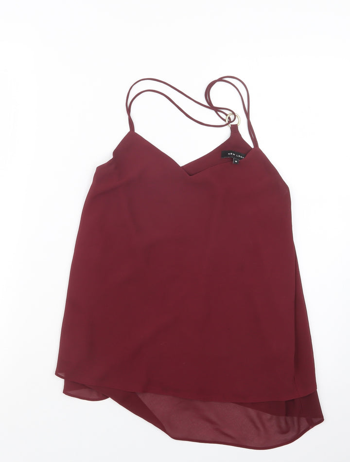 New Look Womens Purple   Basic Blouse Size 10