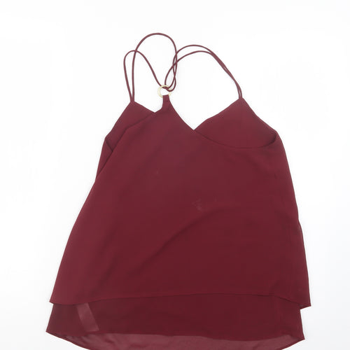 New Look Womens Purple   Basic Blouse Size 10
