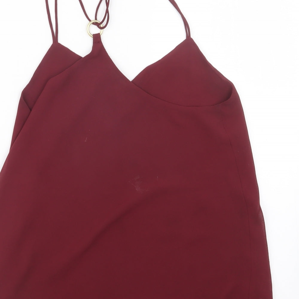 New Look Womens Purple   Basic Blouse Size 10