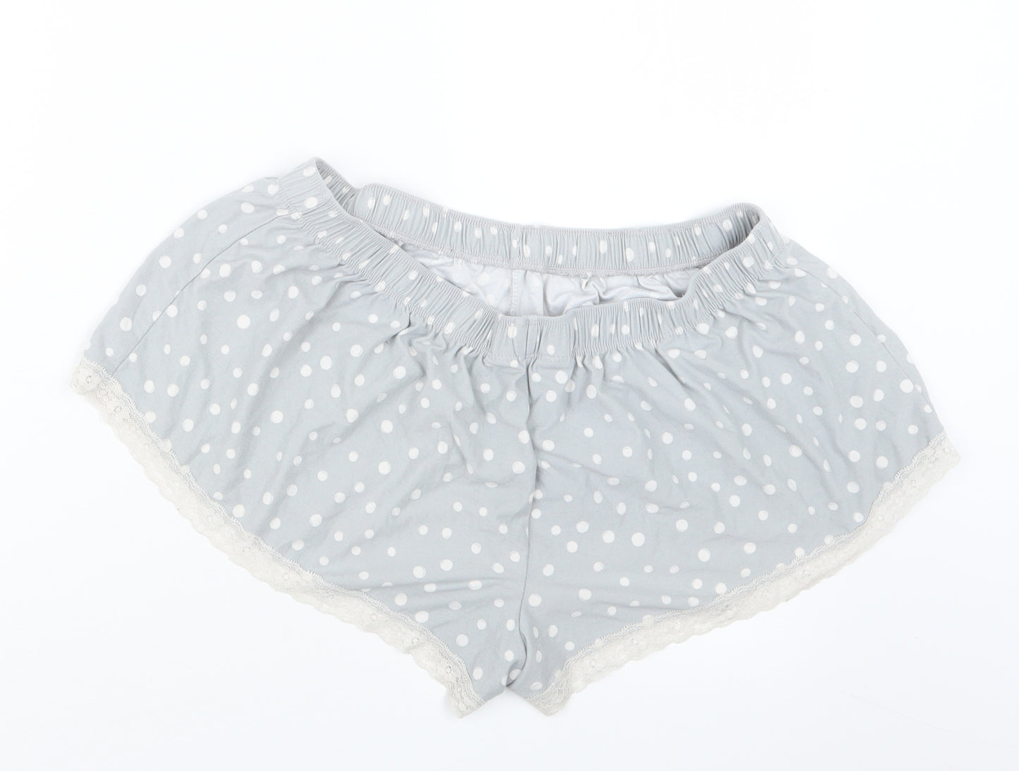 Love to Lounge Womens Grey Polka Dot  Capri Pyjama Set Size 14
