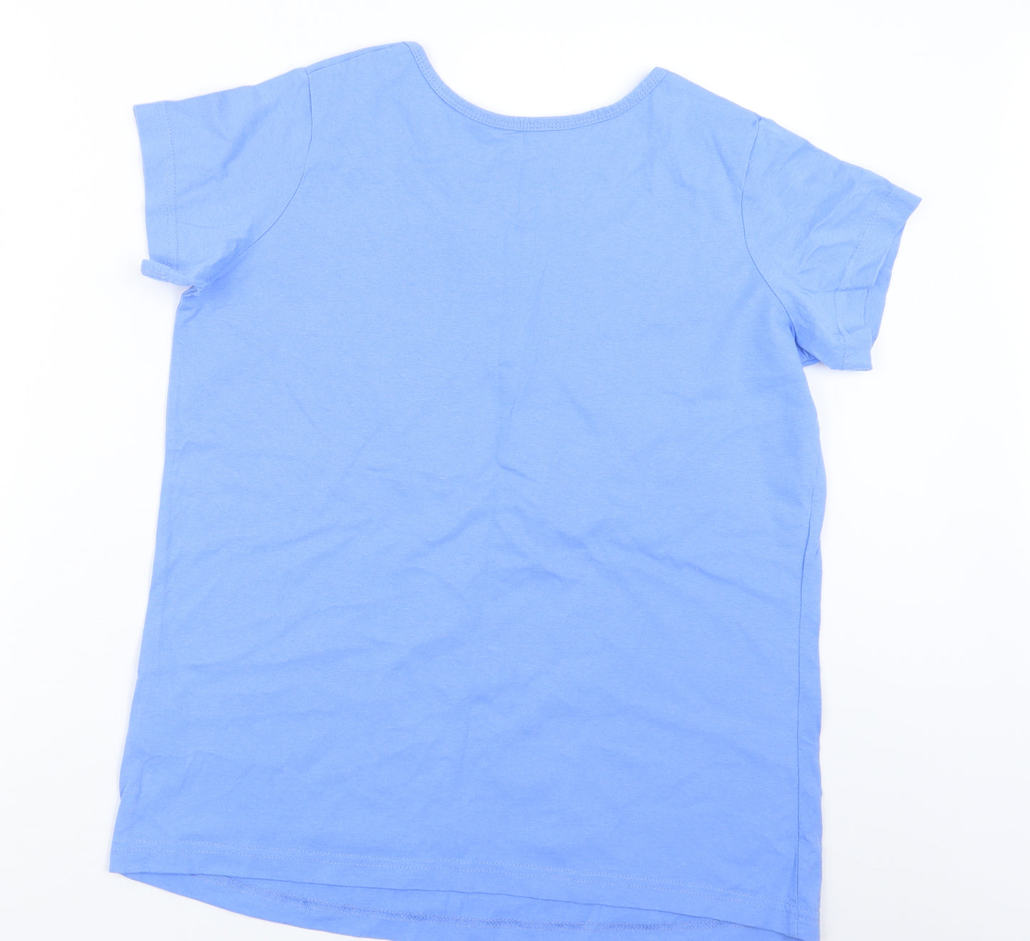 Naturally Close Womens Blue Geometric  Top Pyjama Top Size 12