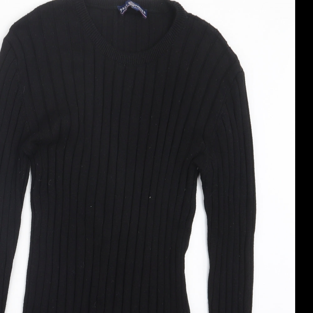 Paul Parker Womens Black   Pullover Jumper Size L
