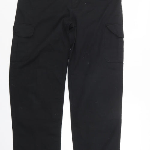 Black Knight Mens Black   Trousers  Size 31 in L31 in