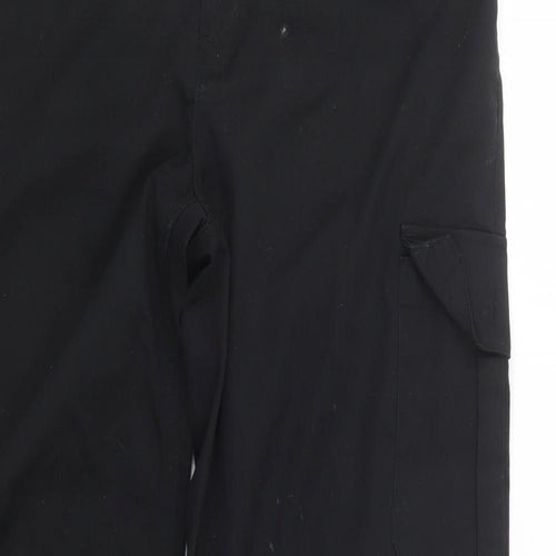Black Knight Mens Black   Trousers  Size 31 in L31 in