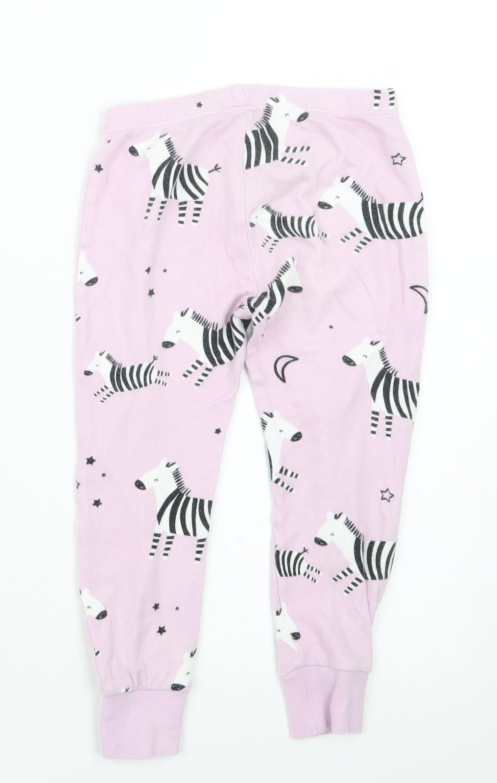 George Girls Pink Geometric  Capri Pyjama Set Size 3-4 Years