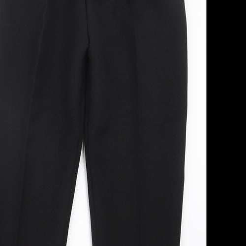 Preworn Womens Black   Trousers  Size 16 L24 in