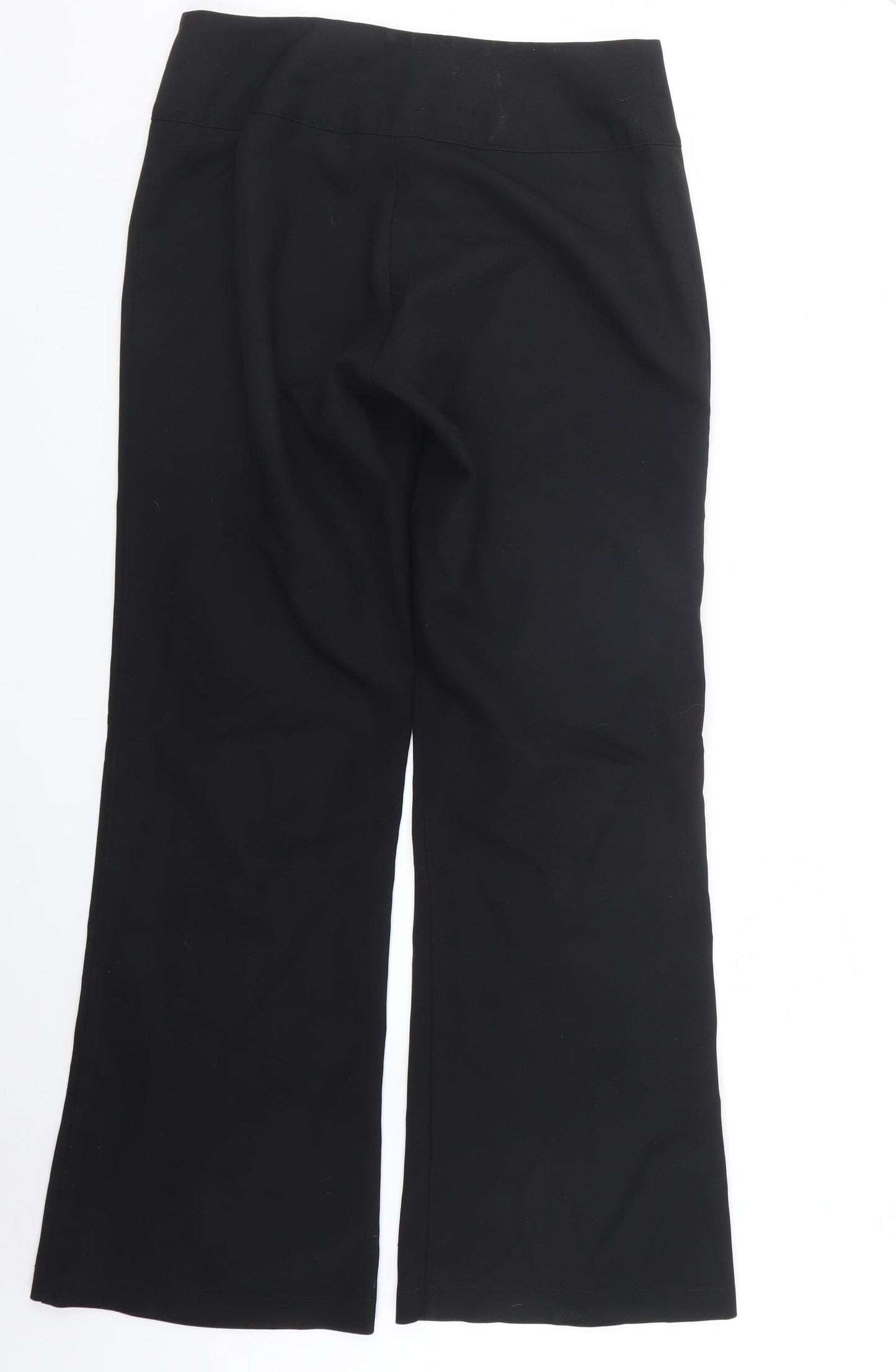 Florence Roby Womens Black   Trousers  Size 10 L30 in