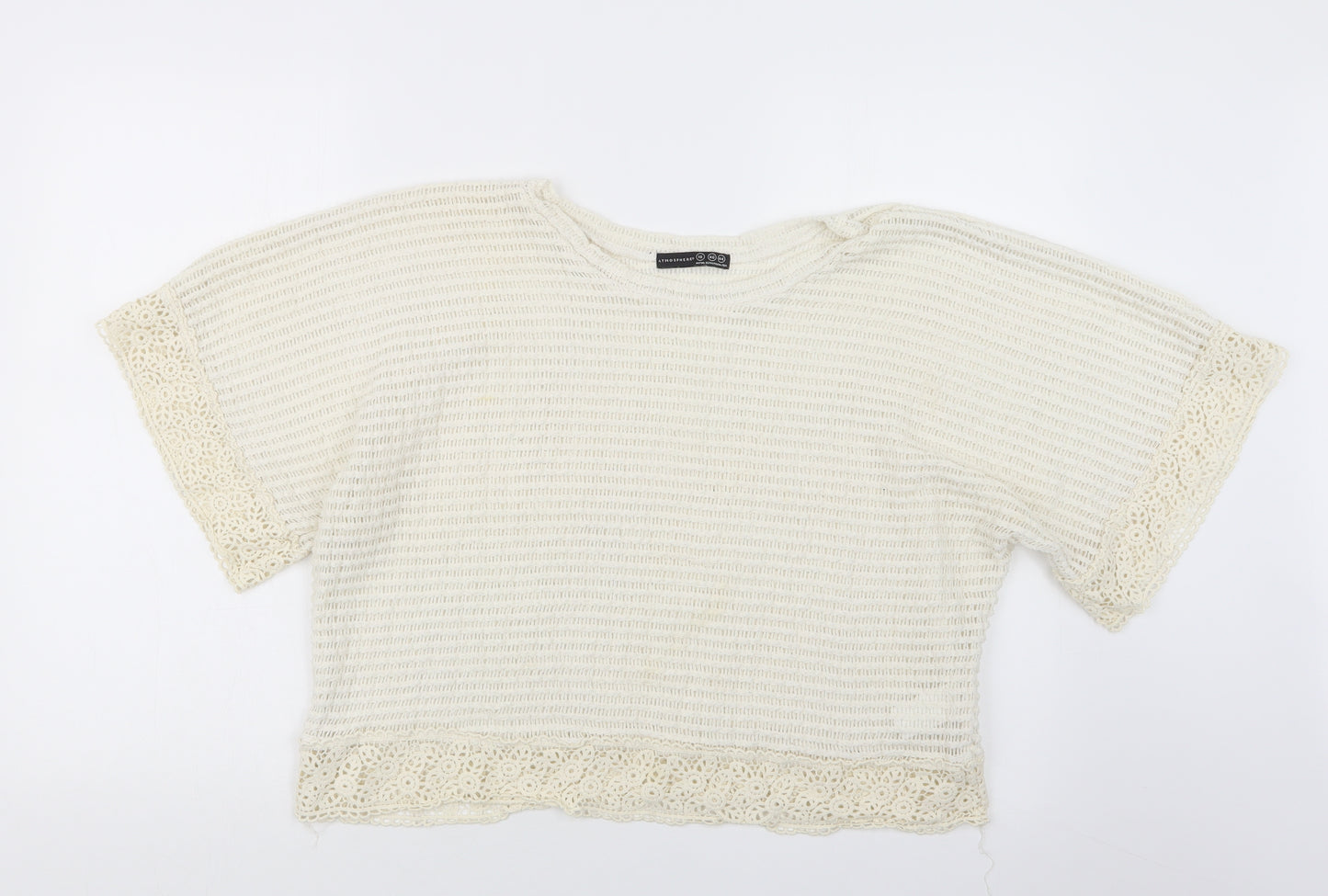 Atmosphere Womens Ivory  Knit Pullover Jumper Size 18