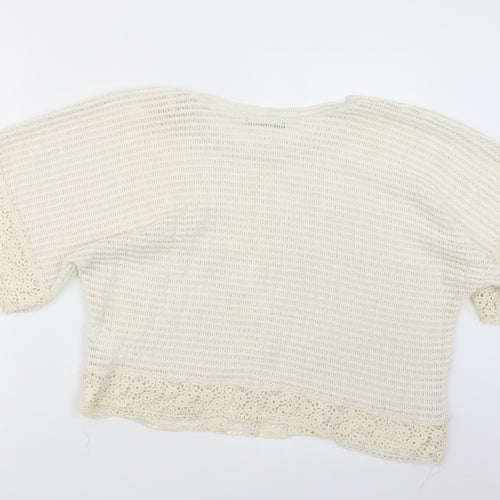 Atmosphere Womens Ivory  Knit Pullover Jumper Size 18