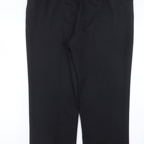 Papaya Womens Black   Trousers  Size 14 L26 in
