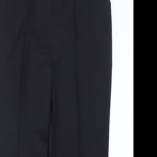Papaya Womens Black   Trousers  Size 14 L26 in