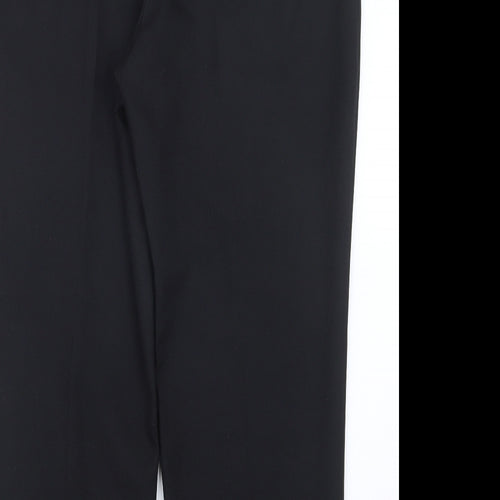 Papaya Womens Black   Trousers  Size 14 L26 in