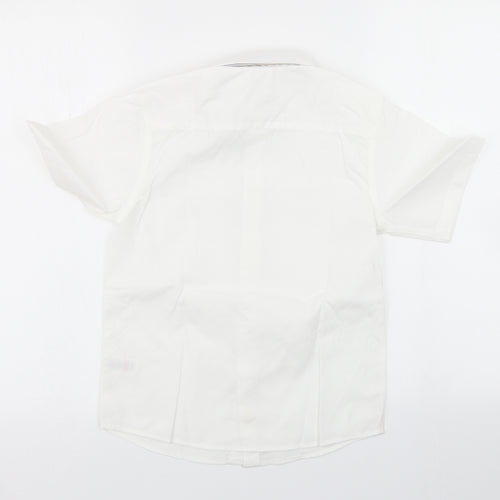 TU Boys White   Basic Button-Up Size 8 Years