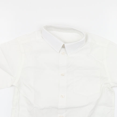 TU Boys White   Basic Button-Up Size 8 Years