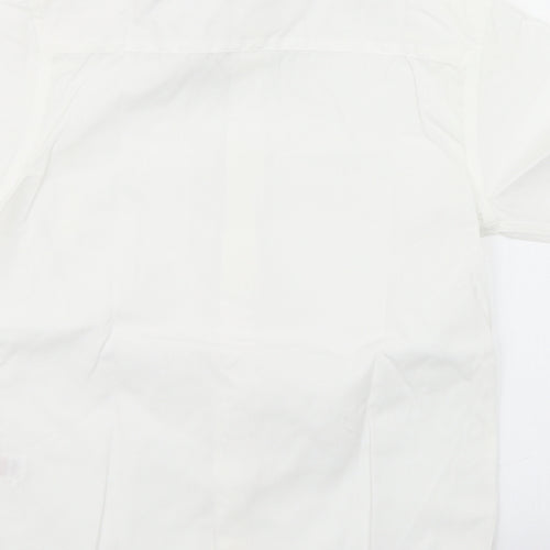 TU Boys White   Basic Button-Up Size 8 Years