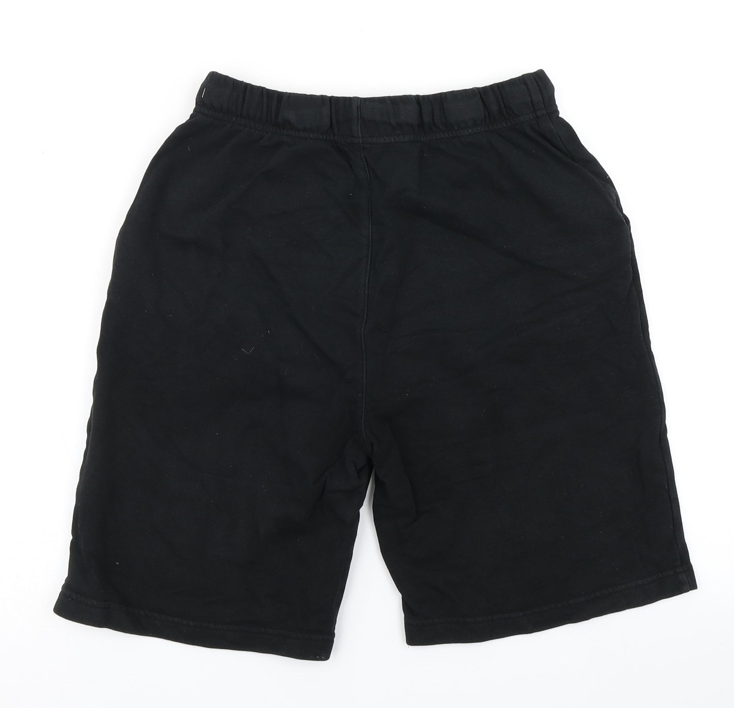 George Boys Black   Sweat Shorts Size 12-13 Years