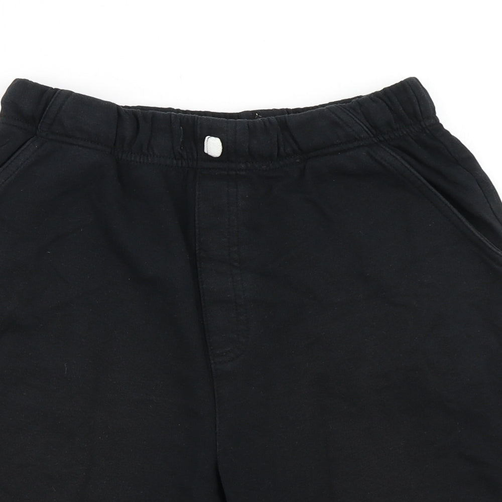 George Boys Black   Sweat Shorts Size 12-13 Years